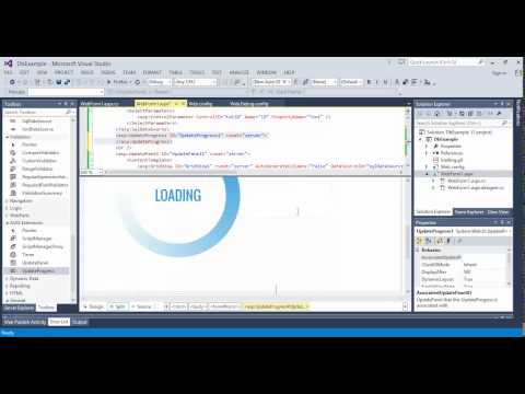 &#x202a;asp.net UpdateProgress عرض جاري التحميل عند تحميل بيانات من الخادم - Ajax extensions #2&#x202c;&rlm;