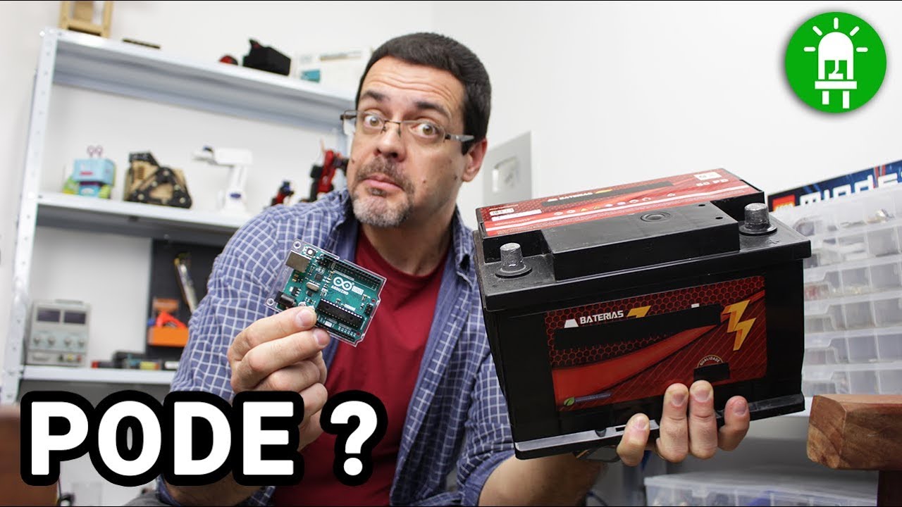 😬 Pode ligar o Arduino na bateria do carro ? Tem como ?