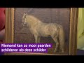 3000 euro voor schilderij van de beste paardenschilder - Schatgraven