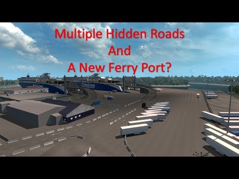 Multiple Hidden Roads and a New Ferry Port in Germany?! ETS2 1.32 Open Beta