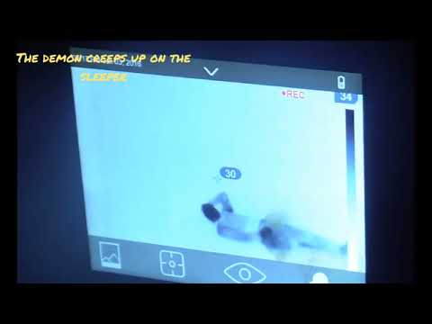 The demon creeps up on the sleeper