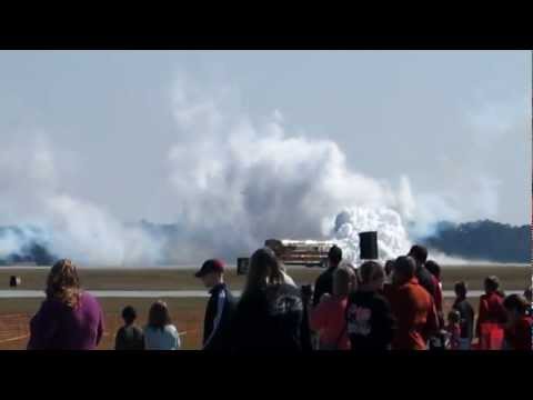 School Bus With A Jet Engine