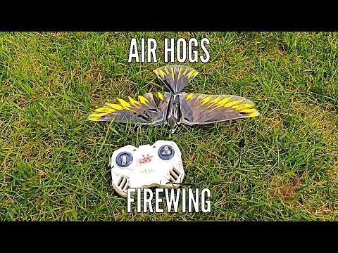 Air Hogs R/C Firewing Review-With Flying Footage