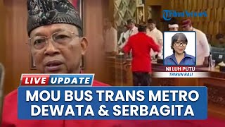 Pemprov Bali Adakan Perjanjian MOU Bus Trans Metro Dewata dengan Serbagita, Sediakan Angkutan Umum