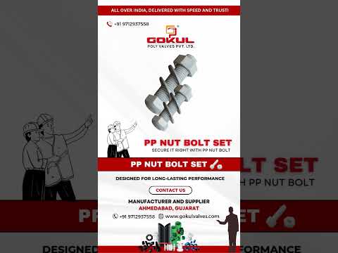 PP Nut Bolt