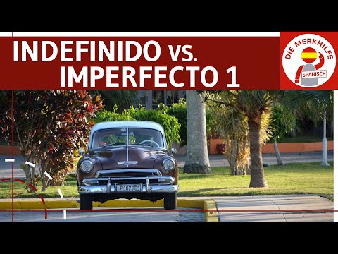 Indefinido vs. imperfecto 1 - When do you use which tense? Formation, signal words & examples