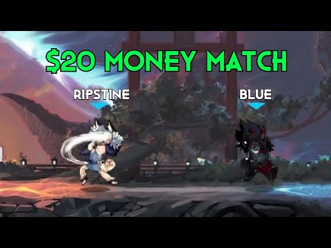AyoBlue vs Ripstine - $20 Money Match - 2022 - Special Pick - NA - Brawlhalla Show Match #177