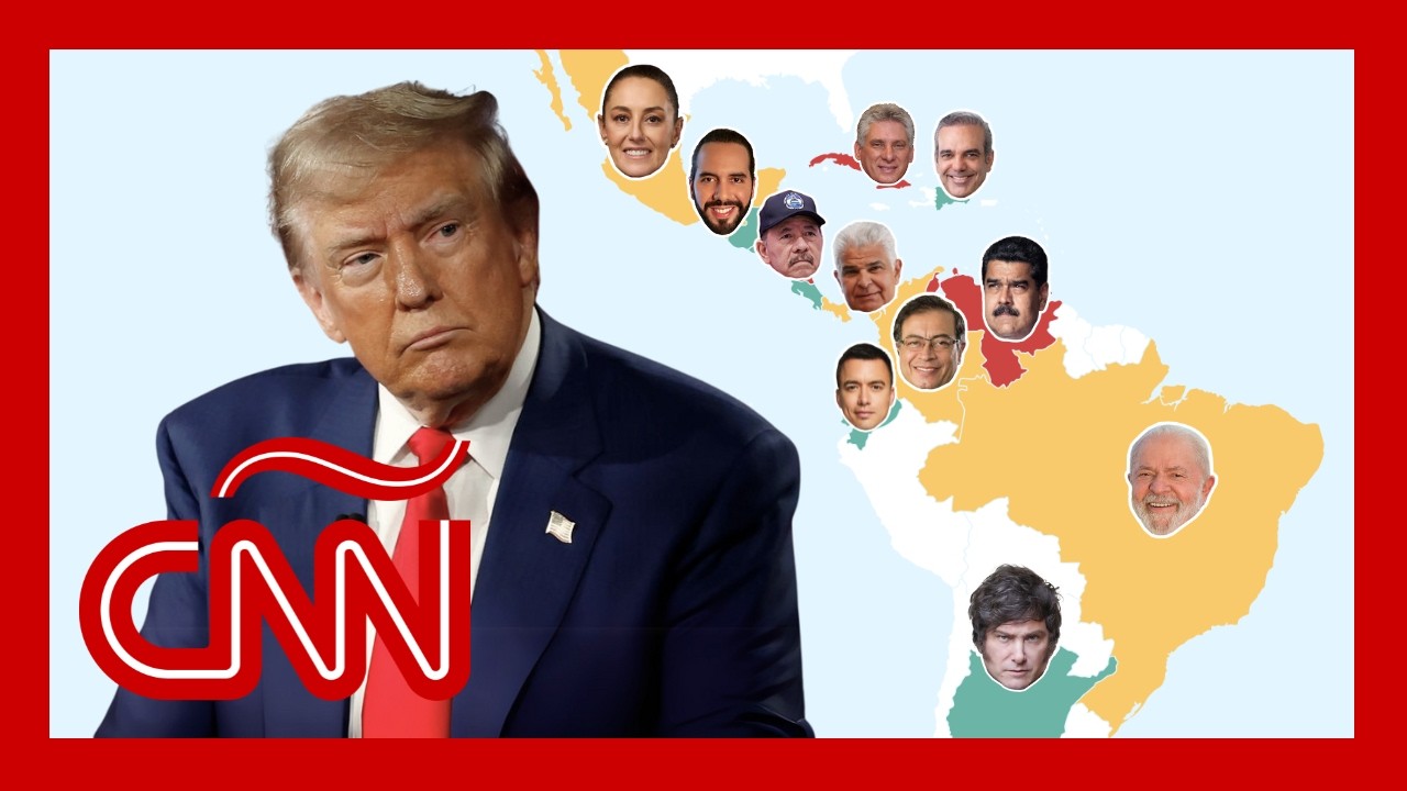 El mapa de Trump en América Latina: aliados, detractores y no alineados