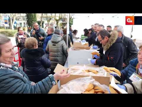 🔴Puertollano celebrates Chorizo ​​Day with a charity distribution in support of APAFES