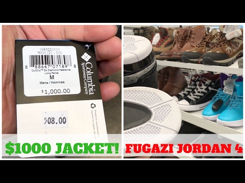 I TRIED ON A $1000 JACKET! & FUGAZI JORDAN 4S LOL