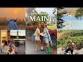 Cozy Girls Trip Coast Of Maine Acadia National Park Bar Harbor Lighthouses And Fall Leaves