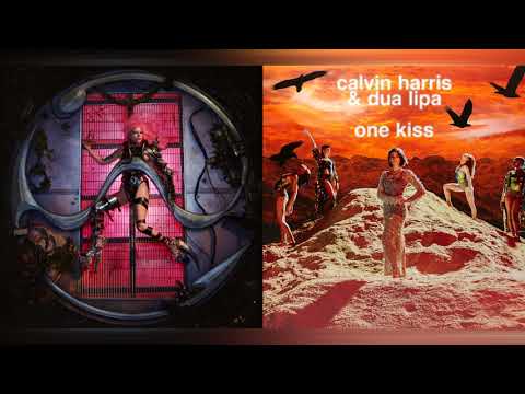one enigmatic kiss (lady gaga, calvin harris & dua lipa mashup)