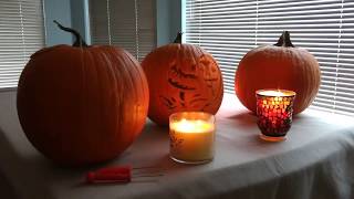 How to Carve a Pumpkin Using a Stencil 🎃