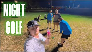 Download the video "2v2 Night Golf Match"
