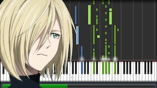 Agape - Yuri!!! on ICE [ユーリ!!! on ICE] EP 3 OST (Piano Synthesia Tutorial + Sheet)