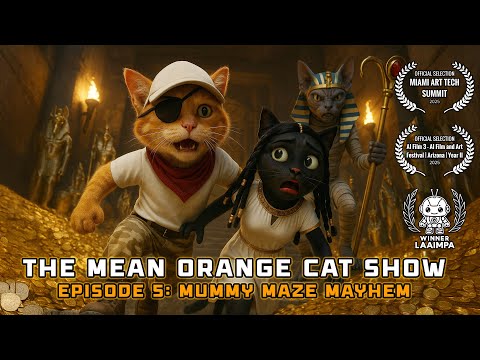 Mummy Maze Mayhem - Mean Orange Cat Show Ep5