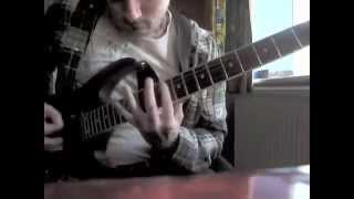 Through the eyes of the dead   failure in the flesh guitar cover