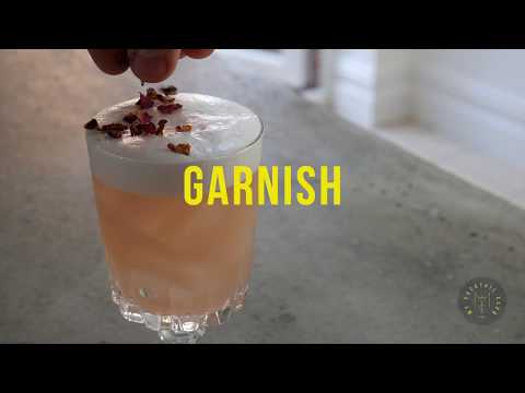 The Plum & Vanilla Gin Sour