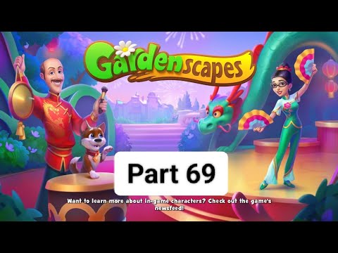 Gardenscapes New Area Part 69 (story and gameplay)