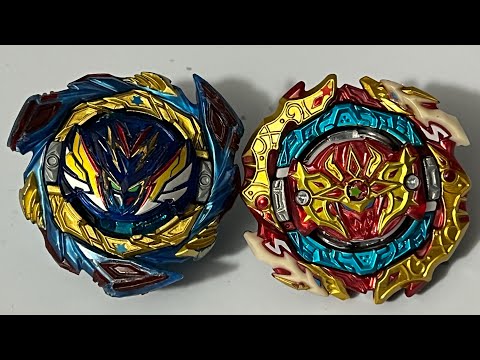 Saviour Valkyrie vs Astral Spriggan 3 round Beyblade burst DB/dynamite battle/Quaddrive battle video