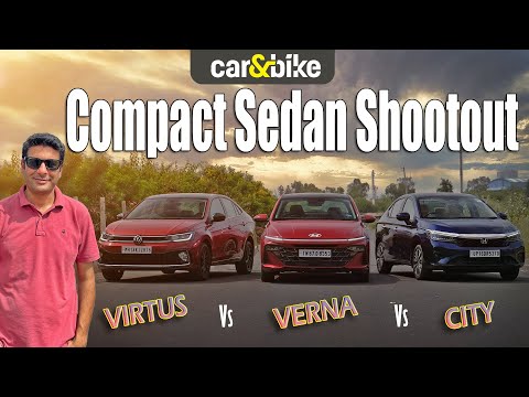 Hyundai Verna Vs Volkswagen Virtus Vs Honda City: Compact Sedan Showdown