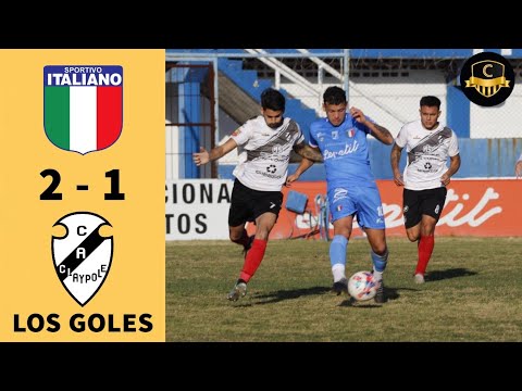 Sportivo Italiano 2-1 Claypole / Goles / Primera C