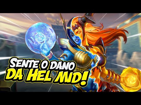 SENTE O DANO DA HEL MID! - ⚡ Smite BR Conquista