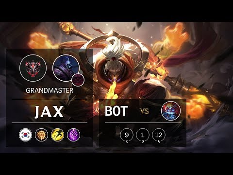 Jax Bot vs Heimerdinger - KR Grandmaster Patch 9.23