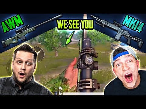 AWM + MK14 = GOOD NYTE! PUBG Mobile