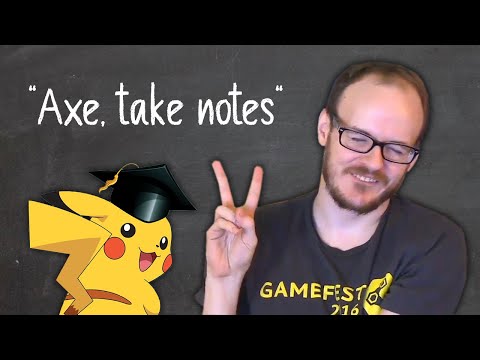 Teaching Axe some Pikachu