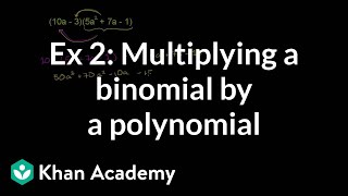 More multiplying polynomials