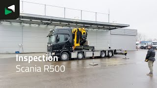 Scania R500 8X2 NL-Truck APK Effer 955 8S Jib 6S Crane Kran Winch 106cm platform truck for sale - Image 4 | Autoline IE Scania R500 8X2 NL-Truck APK Effer 955 8S Jib 6S Crane Kran Winch 106cm platform truck | Image 4 - Autoline