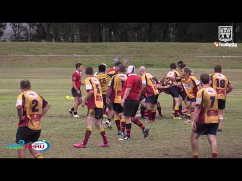 2016 NHRU Round 8 Premier 2 Highlights - Lake Macquarie Roos v Singleton Bulls