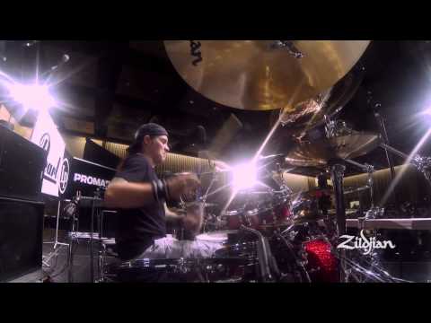 Zildjian Performance - Jason Bittner of Shadows Fall - Solo from PASIC 2013
