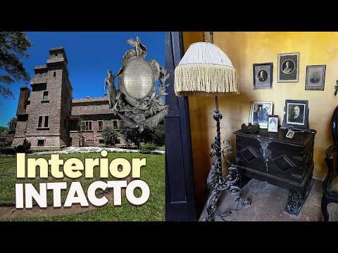 INTERIOR do Castelo Pedras Altas, mais de 100 anos escondido ali