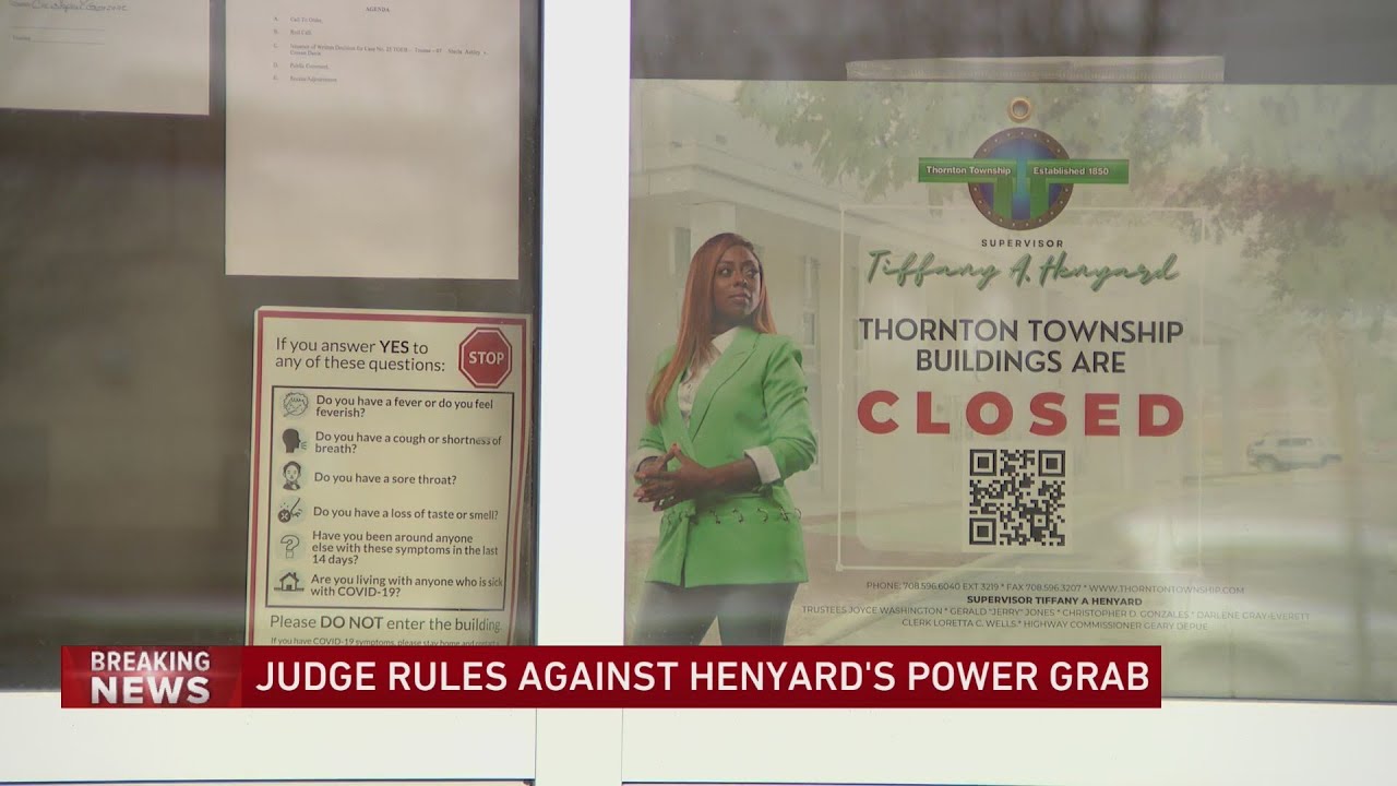 Judge rules against Tiffany Henyard's power grab