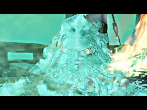 GOD OF WAR 4 - Zeus Appears (All Zeus Cutscenes)