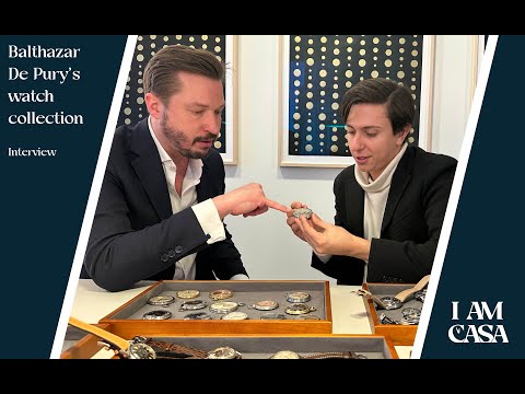 Collecting pocket watches and BonBons: Balthasar de Pury's impressive 100+ vintage watch collection