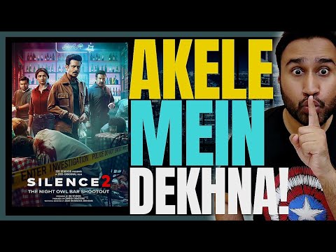 Silence 2 Review || Silence 2 (2024) Movie Review || Zee5 || Silence 2 Zee5 Review || Faheem Taj