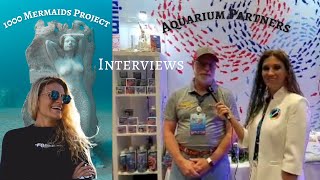 Aquashella Interviews with 1000 Mermaids Project & Aquarium Partners