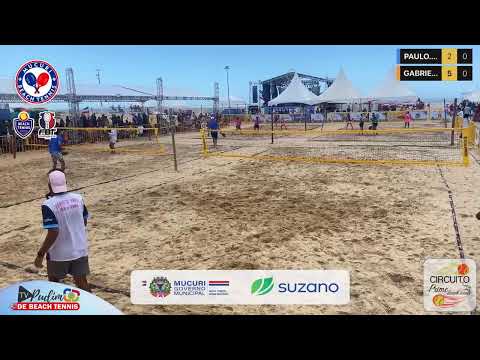 3RD STAGE OF THE BAHIA BEACH TENNIS CIRCUIT - MUCURI ARENA: MEN'S;
PAULO & ALAN VS GABRIEL & CAIQUE