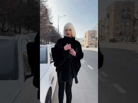 Жіноча шуба GTF C-223 Scan Black (One Size)