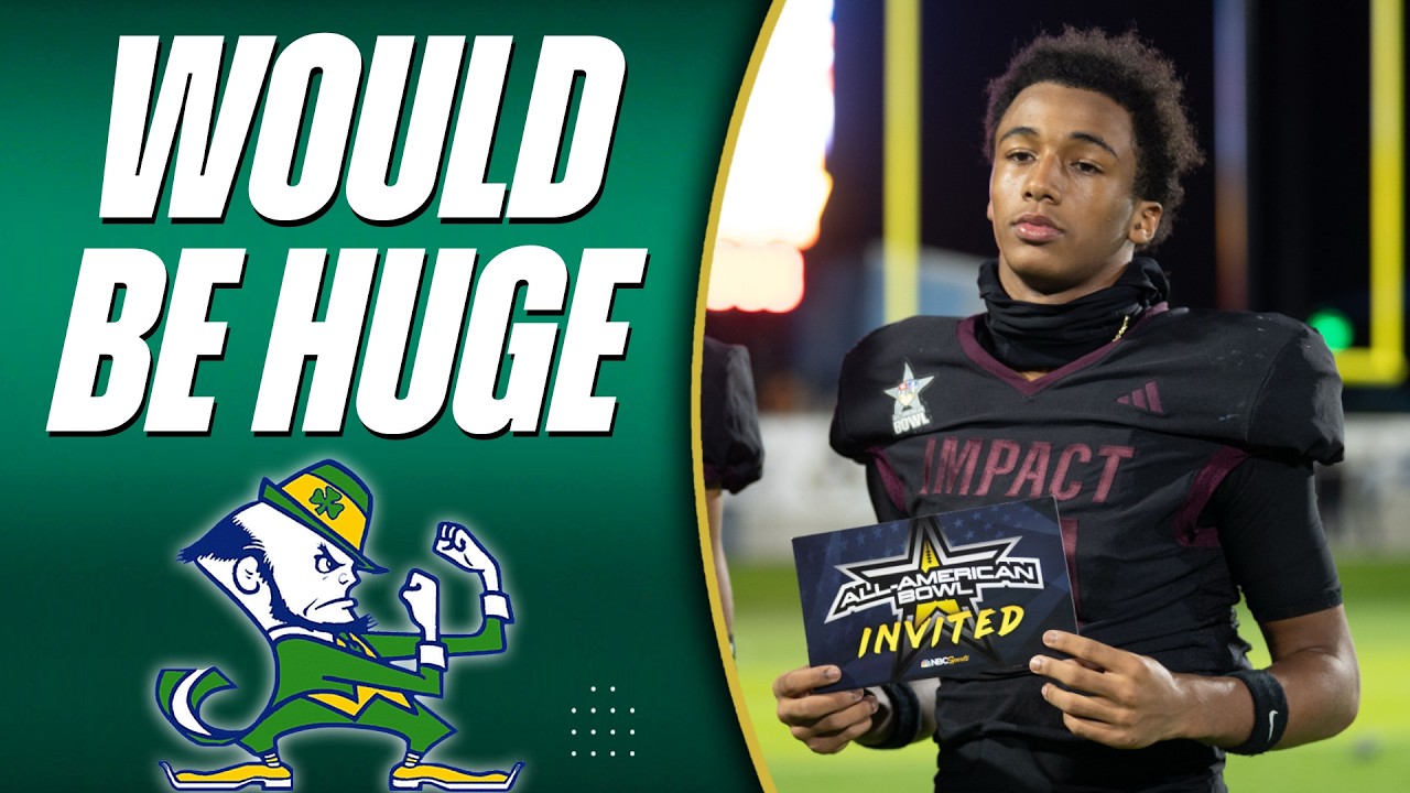 Notre Dame Is About To Make A BIG Statement On The 2027 Recruiting Trail...