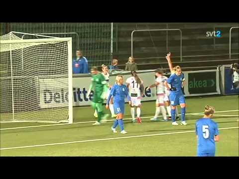 Women's Champions League: FC Rosengård 2 - 0 Ryazan-VDV 2014-10-15