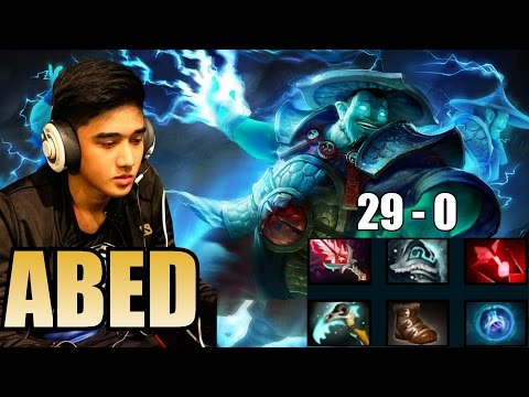 PLAYER PERSPECTIVE: Abed (Storm Spirit) 29 Kills , Zero Deaths!!! Fountain Zip! [Ranked Match]