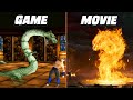 Mortal Kombat Movie vs Game Fatalities