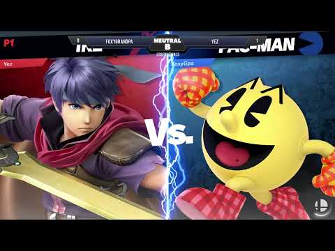 Neutral B #53 - Yez (Ike) vs. FoxyGrampa (Pacman) Losers Finals
