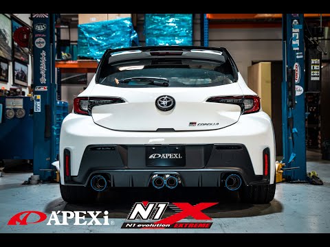 TOYOTA GRカローラ APEXi N1-X マフラー音　Exhaust
