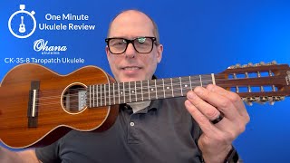 Koncertní osmístrunné taropatch ukulele OHANA CK-35-8 Mahagon