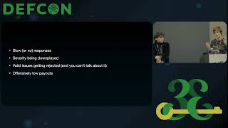DEF CON 33 - Hacker v. Triage - Inside Bug Bounty Battleground - Richard Hyunho Im, Denis Smajlović